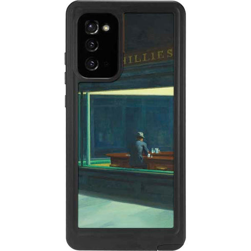 Edward Hopper Nighthawks 1942 Galaxy Note20 5G Waterproof Case