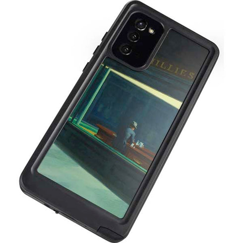Edward Hopper Nighthawks 1942 Galaxy Note20 5G Waterproof Case