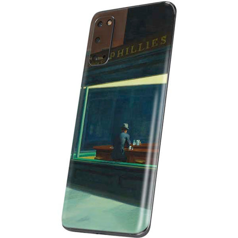 Edward Hopper Nighthawks 1942 Galaxy S20 Skin