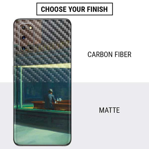 Edward Hopper Nighthawks 1942 Galaxy S20 Skin