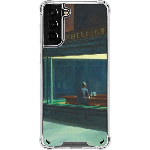 Edward Hopper Nighthawks 1942 Galaxy S21 Plus 5G Clear Case