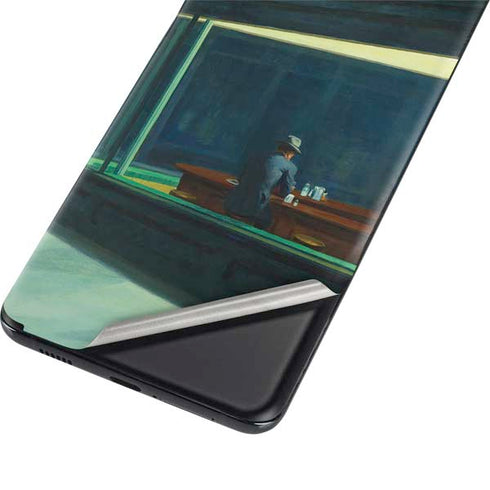 Edward Hopper Nighthawks 1942 Galaxy S21 Plus 5G Skin