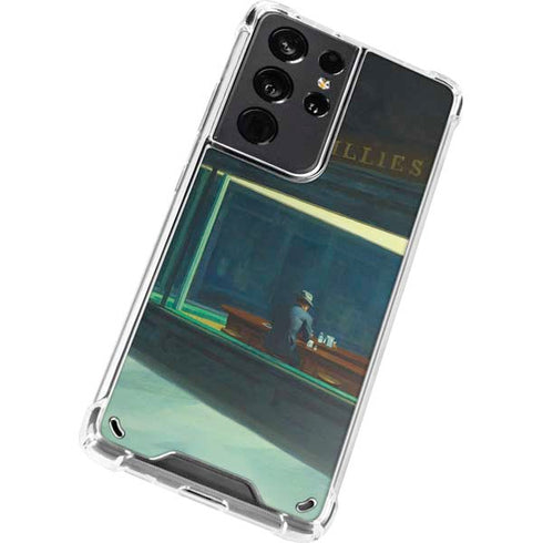 Edward Hopper Nighthawks 1942 Galaxy S21 Ultra 5G Clear Case
