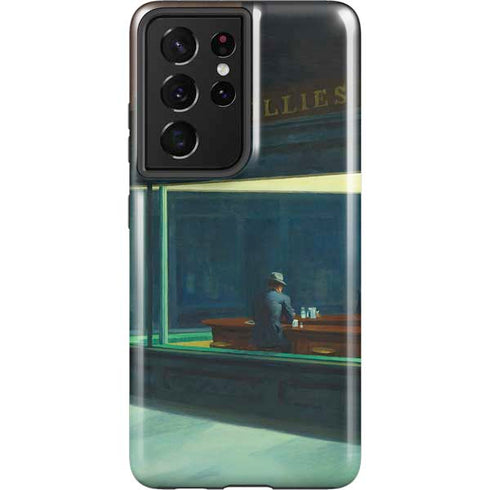 Edward Hopper Nighthawks 1942 Galaxy S21 Ultra 5G Pro Case