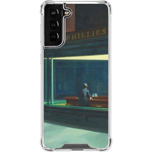 Edward Hopper Nighthawks 1942 Galaxy S22 Plus Clear Case