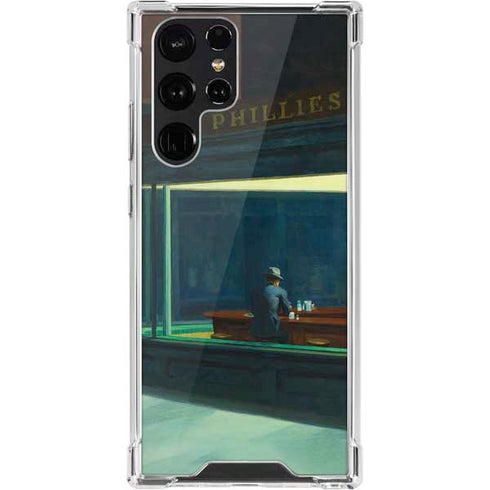 Edward Hopper Nighthawks 1942 Galaxy S22 Ultra Clear Case