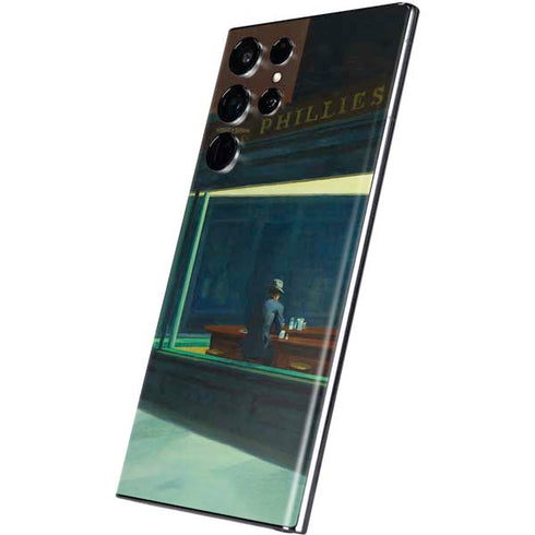 Edward Hopper Nighthawks 1942 Galaxy S22 Ultra Skin