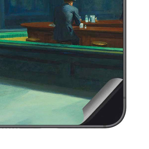 Edward Hopper Nighthawks 1942 Galaxy S23 FE Skin