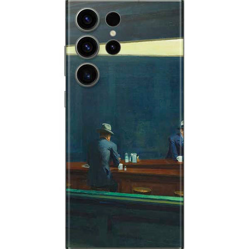 Edward Hopper Nighthawks 1942 Galaxy S23 Ultra Skin