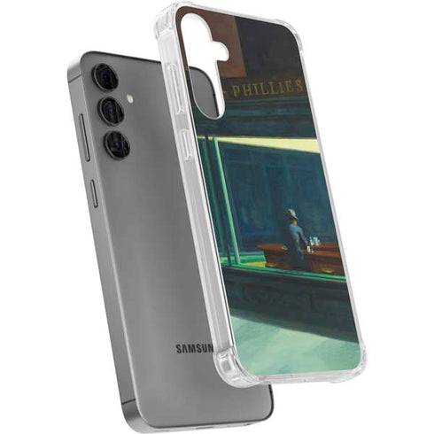 Edward Hopper Nighthawks 1942 Galaxy S24 Plus Clear Case