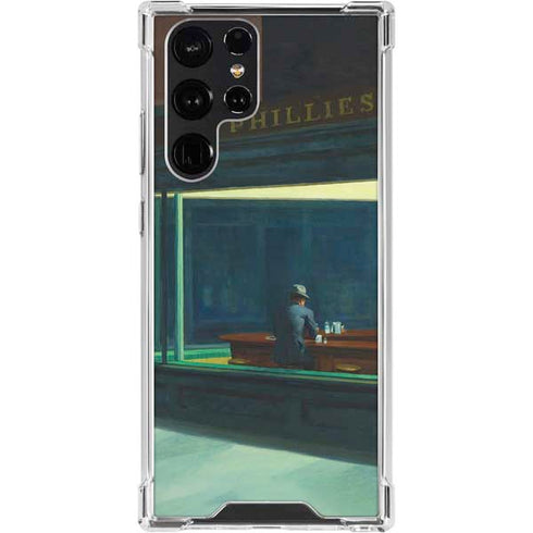 Edward Hopper Nighthawks 1942 Galaxy S24 Ultra Clear Case