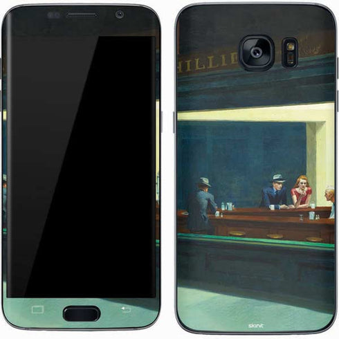 Edward Hopper Nighthawks 1942 Galaxy S7 Skin