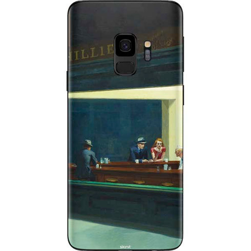 Edward Hopper Nighthawks 1942 Galaxy S9 Skin