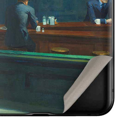 Edward Hopper Nighthawks 1942 Galaxy Z Flip Skin