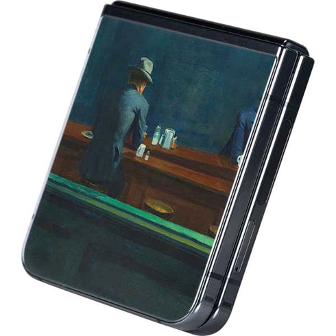 Edward Hopper Nighthawks 1942 Galaxy Z Flip5 5G Skin