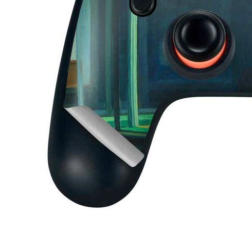Edward Hopper Nighthawks 1942 Google Stadia Controller Skin