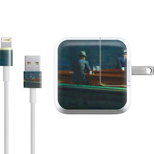 Edward Hopper Nighthawks 1942 iPad Charger (10W USB) Skin