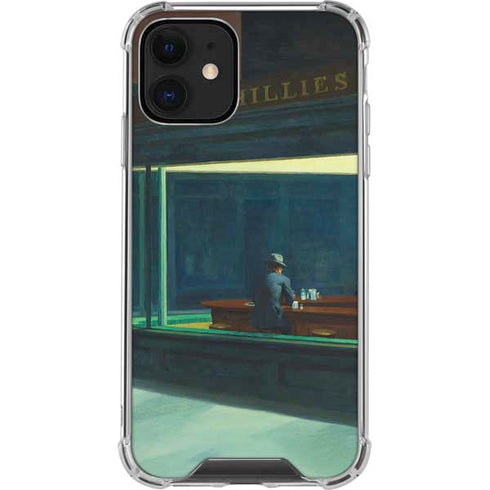 Edward Hopper Nighthawks 1942 iPhone 12 Clear Case