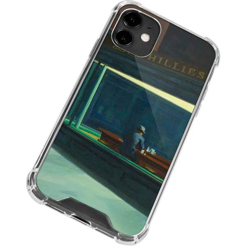 Edward Hopper Nighthawks 1942 iPhone 12 Clear Case