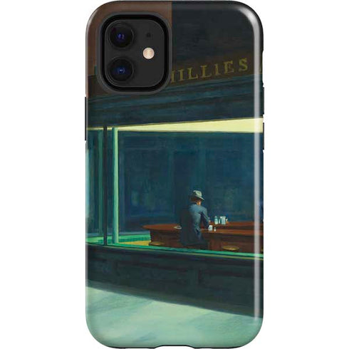 Edward Hopper Nighthawks 1942 iPhone 12 Mini Impact Case