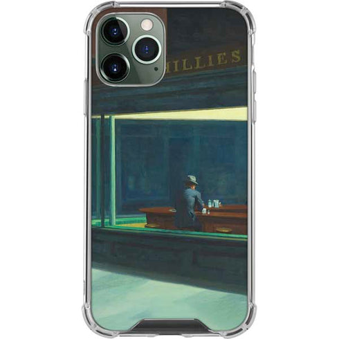 Edward Hopper Nighthawks 1942 iPhone 12 Pro Max Clear Case