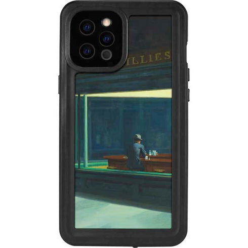 Edward Hopper Nighthawks 1942 iPhone 12 Pro Max Waterproof Case