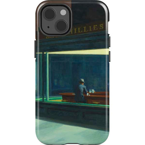 Edward Hopper Nighthawks 1942 iPhone 13 Impact Case