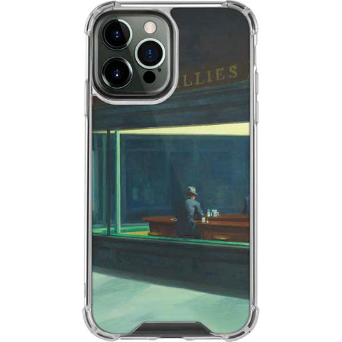 Edward Hopper Nighthawks 1942 iPhone 13 Pro Max Clear Case