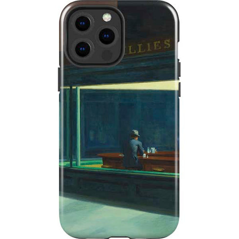 Edward Hopper Nighthawks 1942 iPhone 13 Pro Max Impact Case