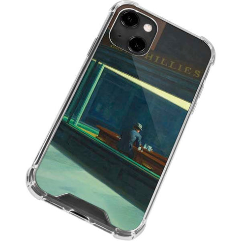 Edward Hopper Nighthawks 1942 iPhone 14 Clear Case