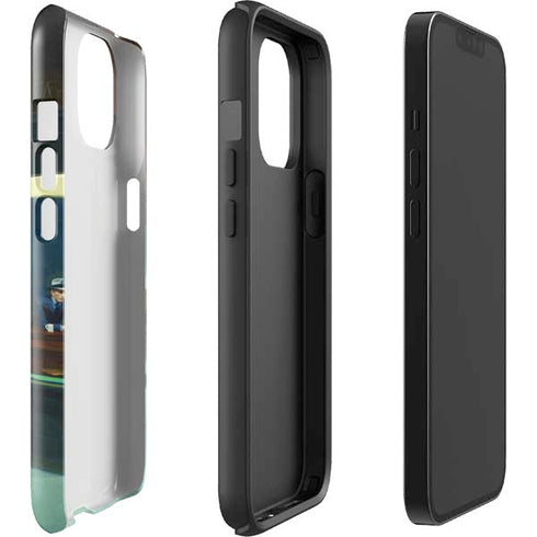 Edward Hopper Nighthawks 1942 iPhone 15 Plus Impact Case