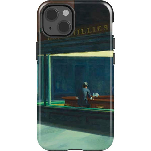 Edward Hopper Nighthawks 1942 iPhone 14 Impact Case