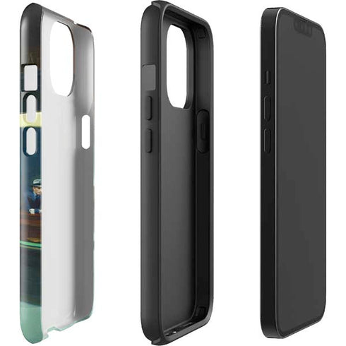 Edward Hopper Nighthawks 1942 iPhone 15 Impact Case