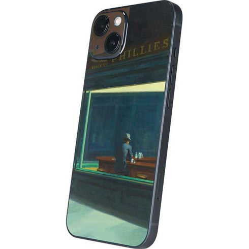 Edward Hopper Nighthawks 1942 iPhone 15 Plus Skin