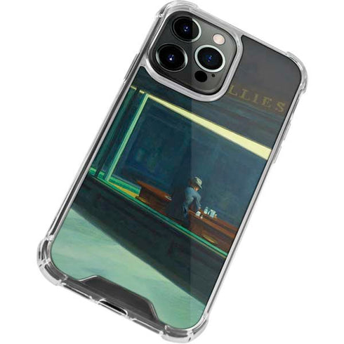 Edward Hopper Nighthawks 1942 iPhone 15 Pro Clear Case