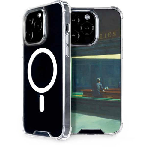 Edward Hopper Nighthawks 1942 iPhone 14 Pro MagSafe Case