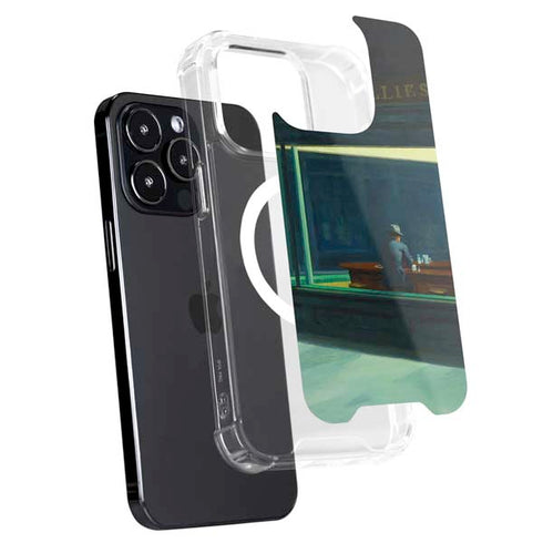 Edward Hopper Nighthawks 1942 iPhone 14 Pro MagSafe Case
