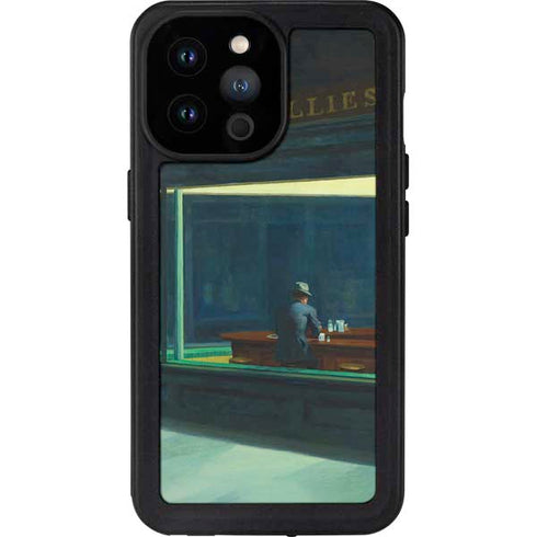 Edward Hopper Nighthawks 1942 iPhone 14 Pro Max Waterproof Case