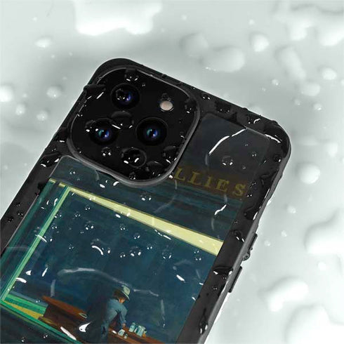 Edward Hopper Nighthawks 1942 iPhone 14 Pro Max Waterproof Case