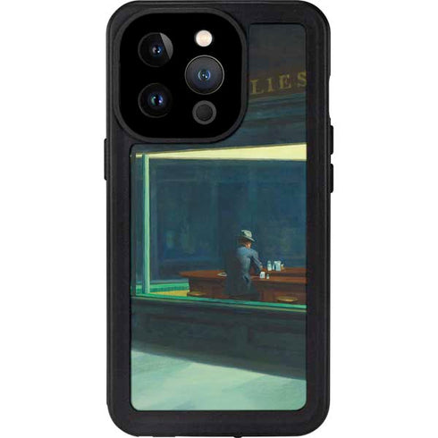 Edward Hopper Nighthawks 1942 iPhone 14 Pro Waterproof Case