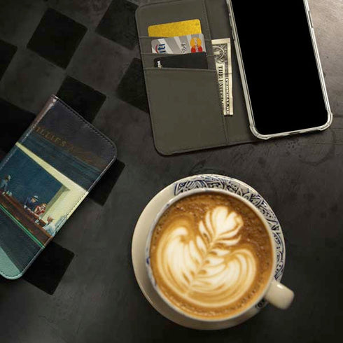 Edward Hopper Nighthawks 1942 iPhone 15 Pro Folio Case