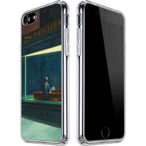 Edward Hopper Nighthawks 1942 iPhone SE (2nd & 3rd Gen) Clear Case