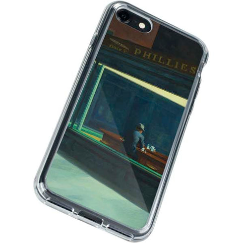 Edward Hopper Nighthawks 1942 iPhone SE (2nd & 3rd Gen) Clear Case