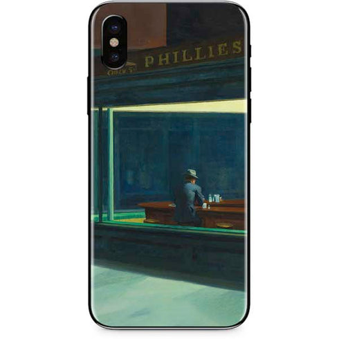 Edward Hopper Nighthawks 1942 iPhone XS Max Skin