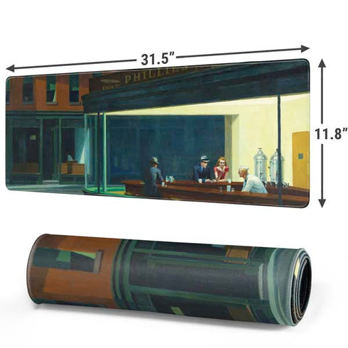 Edward Hopper Nighthawks 1942 Gaming Mouse Pad