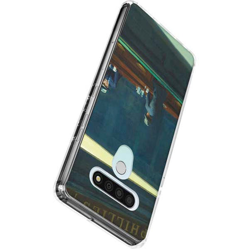 Edward Hopper Nighthawks 1942 LG Stylo 6 Clear Case