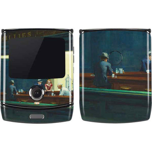 Edward Hopper Nighthawks 1942 Motorola RAZR Skin