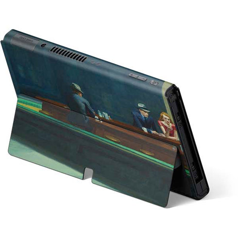Edward Hopper Nighthawks 1942 Nintendo Switch OLED (2021) Skin