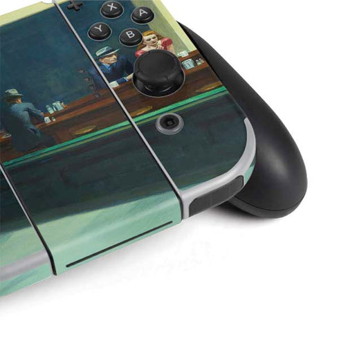 Edward Hopper Nighthawks 1942 Nintendo Switch OLED (2021) Skin