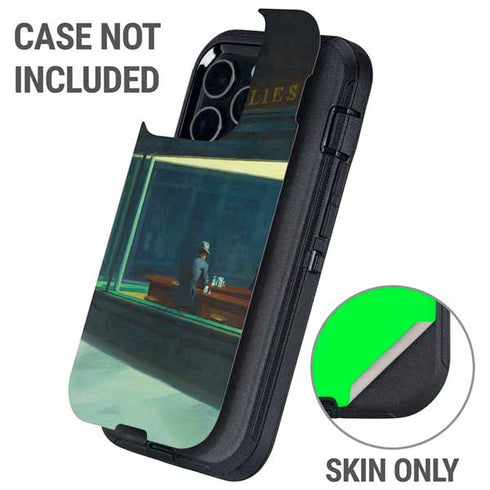 Edward Hopper Nighthawks 1942 Otterbox Defender iPhone Skin